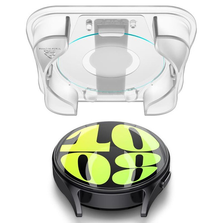 Spigen GLAS.TR EZ FIT 2-Pack - Edzett üveg Samsung Galaxy Watch 7 40 mm-es órához (2 db)