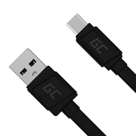 Green Cell GCmatte - USB-C cable 25 cm with fast charging support