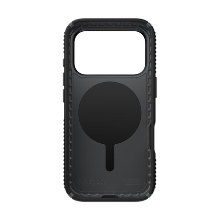 Speck Presidio2 Grip MagSafe - iPhone 17 Pro Tasche (Schwarz / Schiefergrau / Weiß)