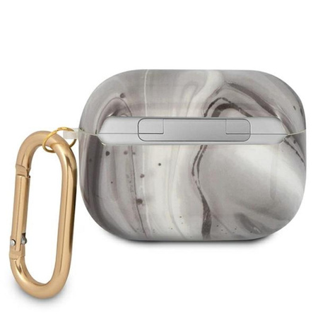 Guess Marble Est. - Airpods Pro Tasche (schwarz)