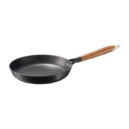 Küchenprofi Country - Bratpfanne aus Gusseisen mit Antihaftbeschichtung, 28 cm Durchmesser (schwarz)