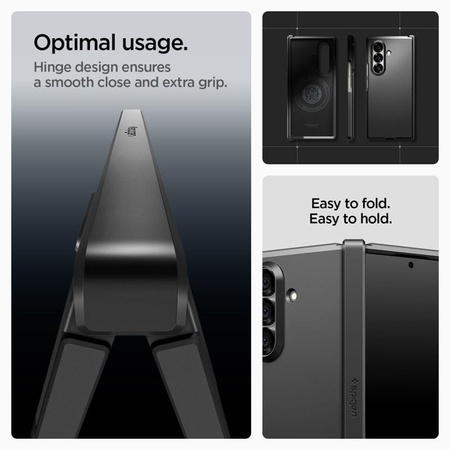 Spigen Tough Armor Pro Mag MagSafe - Gehäuse für Samsung Galaxy Z Fold 7 (Schwarz)