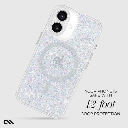 Pouzdro Case-Mate Twinkle MagSafe - iPhone 16 (Disco)