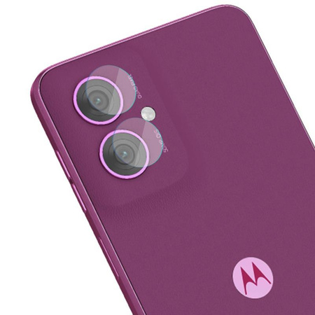 3mk lencsevédő - Motorola Moto G55 5G kamera lencse üveg (4 készlet)