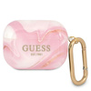 Guess Marble Est. - Pouzdro Airpods Pro (růžové)