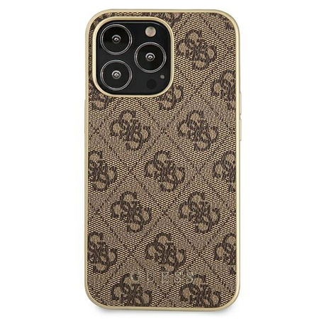 Guess 4G Collection MagSafe - Étui pour iPhone 13 Pro (marron)