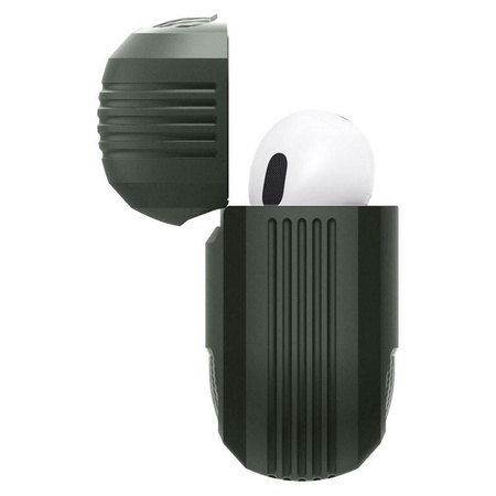 Spigen Rugged Armor - Étui pour Apple Airpods Pro (Vert)