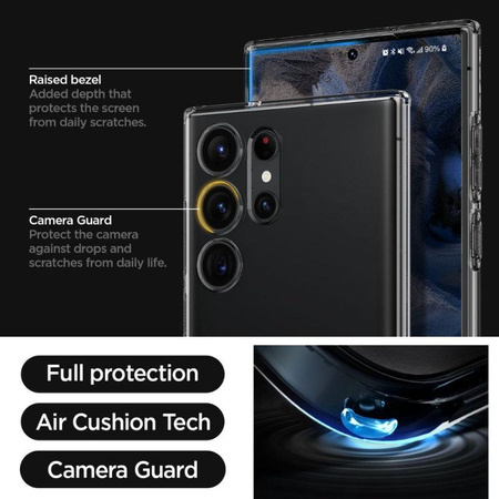 Spigen Liquid Crystal - Gehäuse für Samsung Galaxy S23 Ultra (Space Crystal)