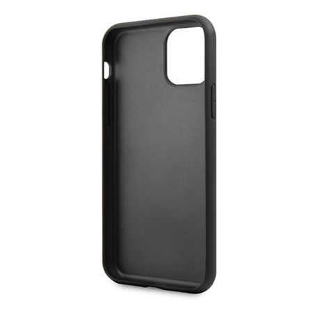 Guess 4G Dupla rétegű csillám tok - iPhone 11 tok (piros)