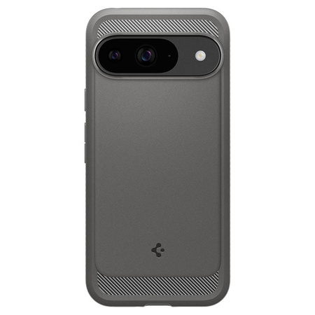 Spigen Rugged Armor - Étui pour Google Pixel 9 / 9 Pro (Gris marbré)