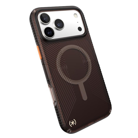 Speck Presidio Lux Grip MagSafe - iPhone 17 Pro Max Hülle (Luxusfarbe Matt / Orange)