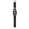 Karl Lagerfeld Silikonový řemínek Karl Head pro Apple Watch 38/40/41 mm (černý)