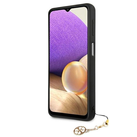 Guess 4G Charms Collection - Etui Samsung Galaxy A32 5G (brązowy)