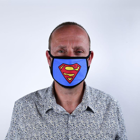 Superman - Schutzmaske 2 Stück, 3 Filterschichten