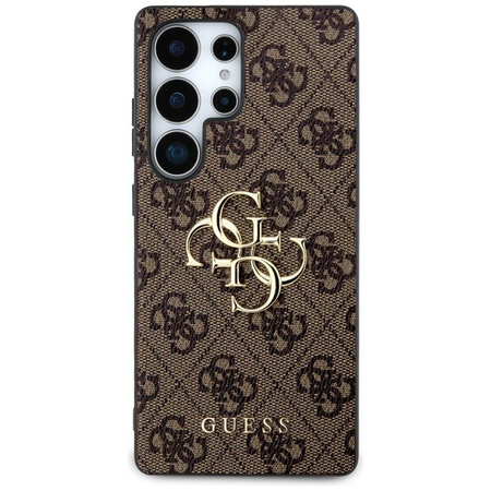 Guess Big 4G Classic Logo - Tasche für Samsung Galaxy S25 Ultra (braun)