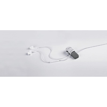 Momax Elite link - USB Lightning MFi csatlakozókábel + rugalmas állvány, 2,4 A, 1 m (ezüst)