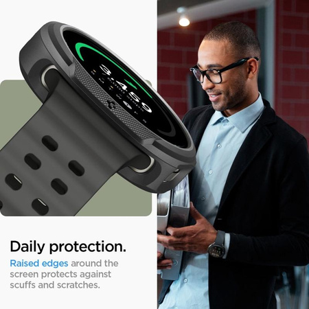Spigen Liquid Air - Case for Samsung Galaxy Watch 8 40 mm (Matte Black)