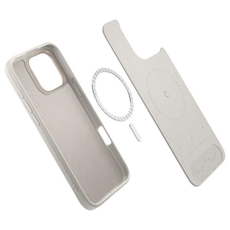 Spigen Cyrill Kajuk MagSafe - pouzdro pro iPhone 16 Pro (krémové)