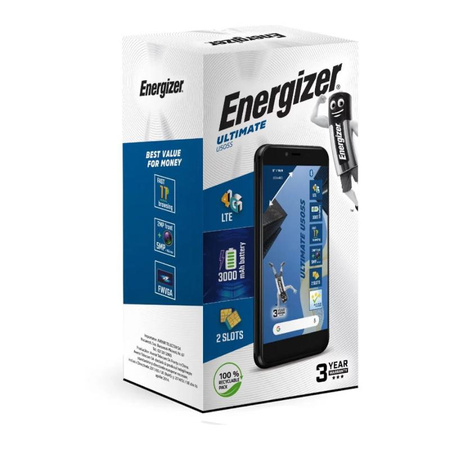 Energizer Ultimate U505S - Smartphone 1GB RAM 16GB 5" 4G Dual Sim EU (Black)