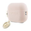 Guess 3D Rubber 4G Diamond Charm - Étui AirPods Pro 2 (Rose)