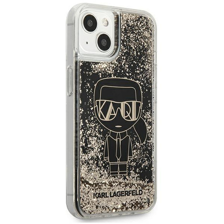 Karl Lagerfeld Liquid Glitter Gatsby - pouzdro pro iPhone 13