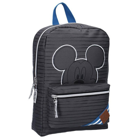 Mickey Mouse - Gray Backpack (33 x 23 x 12 cm)