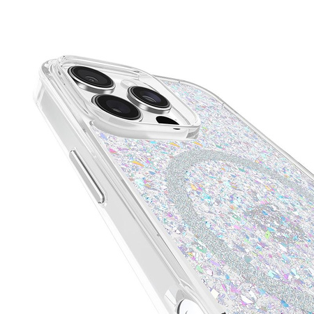 Case-Mate Twinkle MagSafe - Étui pour iPhone 16 Pro Max (Disco)