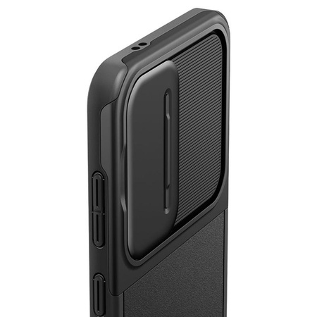 Spigen Optik Armor - tok Samsung Galaxy S24 készülékhez (fekete)