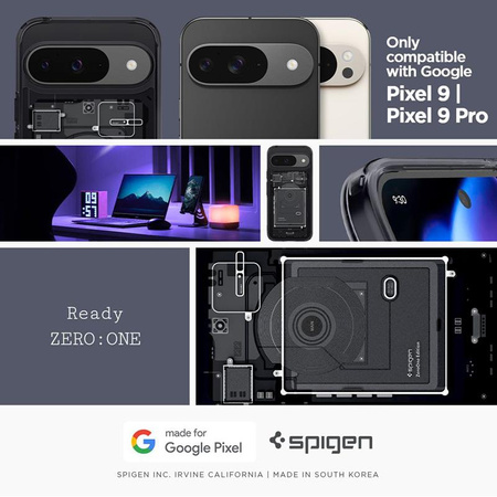 Spigen Ultra Hybrid - pouzdro pro Google Pixel 9 / 9 Pro (Zero One)