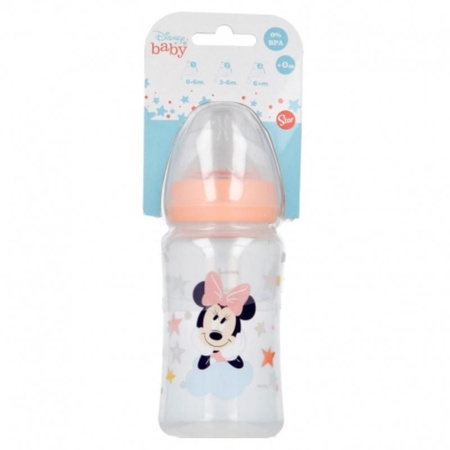 Minnie Mouse - Bottle with pacifier 240 ml (Indigo dreams)