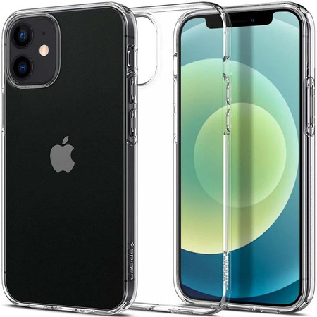 Spigen Liquid Crystal - Coque pour iPhone 12 Mini (Transparent)