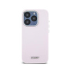 DKNY Liquid Silicone Small Metal Logo MagSafe - pouzdro pro iPhone 14 Pro (růžové)