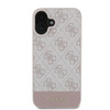 Guess 4G Bottom Stripe - Case for iPhone 16 (pink)