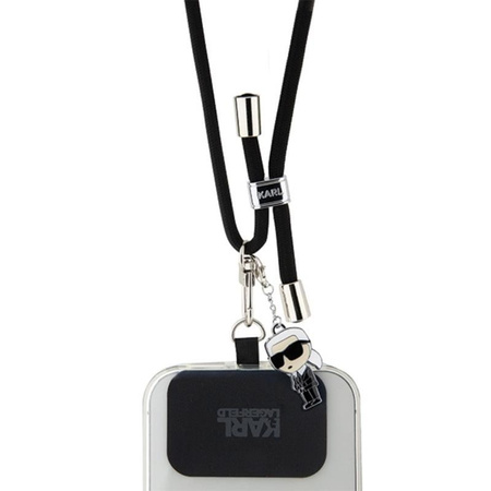 Karl Lagerfeld CBDY Cord - Universal-Telefonband (schwarz)