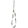 Guess Phone Strap Heishi Beads (Black/White)