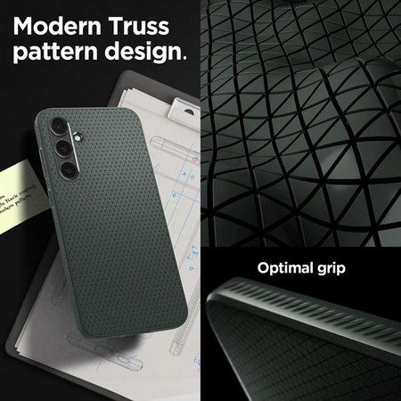 Spigen Liquid Air - Etui pour Samsung Galaxy S23 FE (Abyss Green)