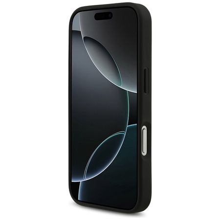 Etui do iPhone 17 Pro do MagSafe BMW M Oryginalny Czarny Skórzany Case