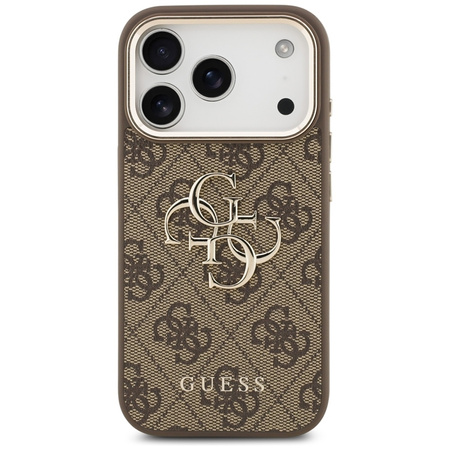 Etui do iPhone 17 Pro Max Guess Classic Oryginalne Brązowy Modny Pokrowiec