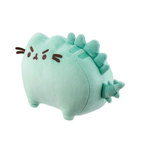 PUSHEEN DINOSAUR PUSHEY PUSH, Plüschkatze, Pusheenosaurus Plüsch, 24cm
