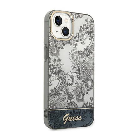 Guess Porcelain Collection - iPhone 14 Plus Case (gray)
