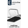 Cellularline Soft - Pouzdro Samsung Galaxy A34 5G (průhledné)