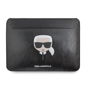 Karl Lagerfeld Ikonik Sleeve - pouzdro pro Macbook Pro / Air 13" / notebook 13" (černé)