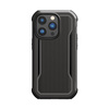 X-Doria Raptic Fort Built MagSafe - Armored iPhone 14 Pro Case (Drop-Tested 6m) (Black)