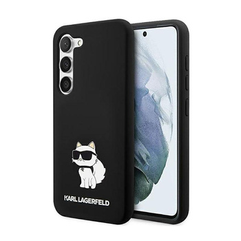 Karl Lagerfeld Silicone NFT Choupette - Samsung Galaxy S23+ Case (black)