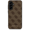 Guess 4G Metal Gold Logo - Etui pour Samsung Galaxy A56 5G (marron)