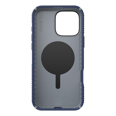 Speck Presidio2 Grip ClickLock & MagSafe - iPhone 16 Pro Max Case (Coastal Blue / Dust Grey / White)