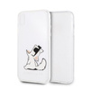 Karl Lagerfeld Choupette Fun Sunglasses - Etui iPhone XR (przezroczyste)