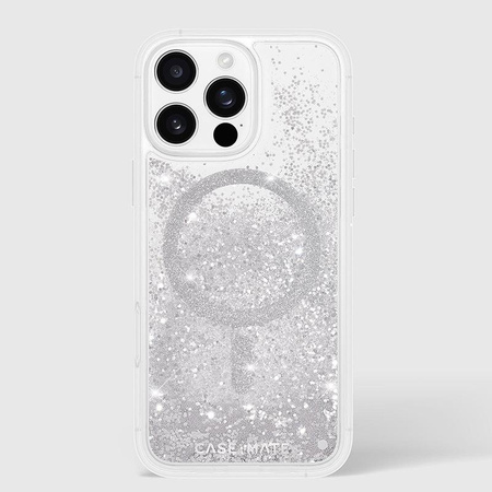 Case-Mate Waterfall MagSafe - Hülle für iPhone 16 Pro Max (Silver)