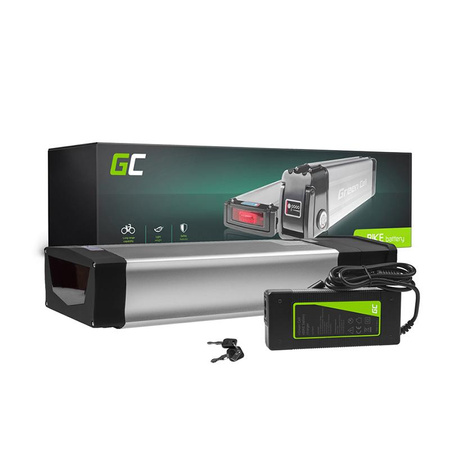 Green Cell - E-Bike Batterie mit Ladegerät 48V 20Ah 960Wh Li-Ion RCA