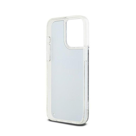 DKNY Liquid Glitter Big Logo - Coque iPhone 13 Pro Max (noir)